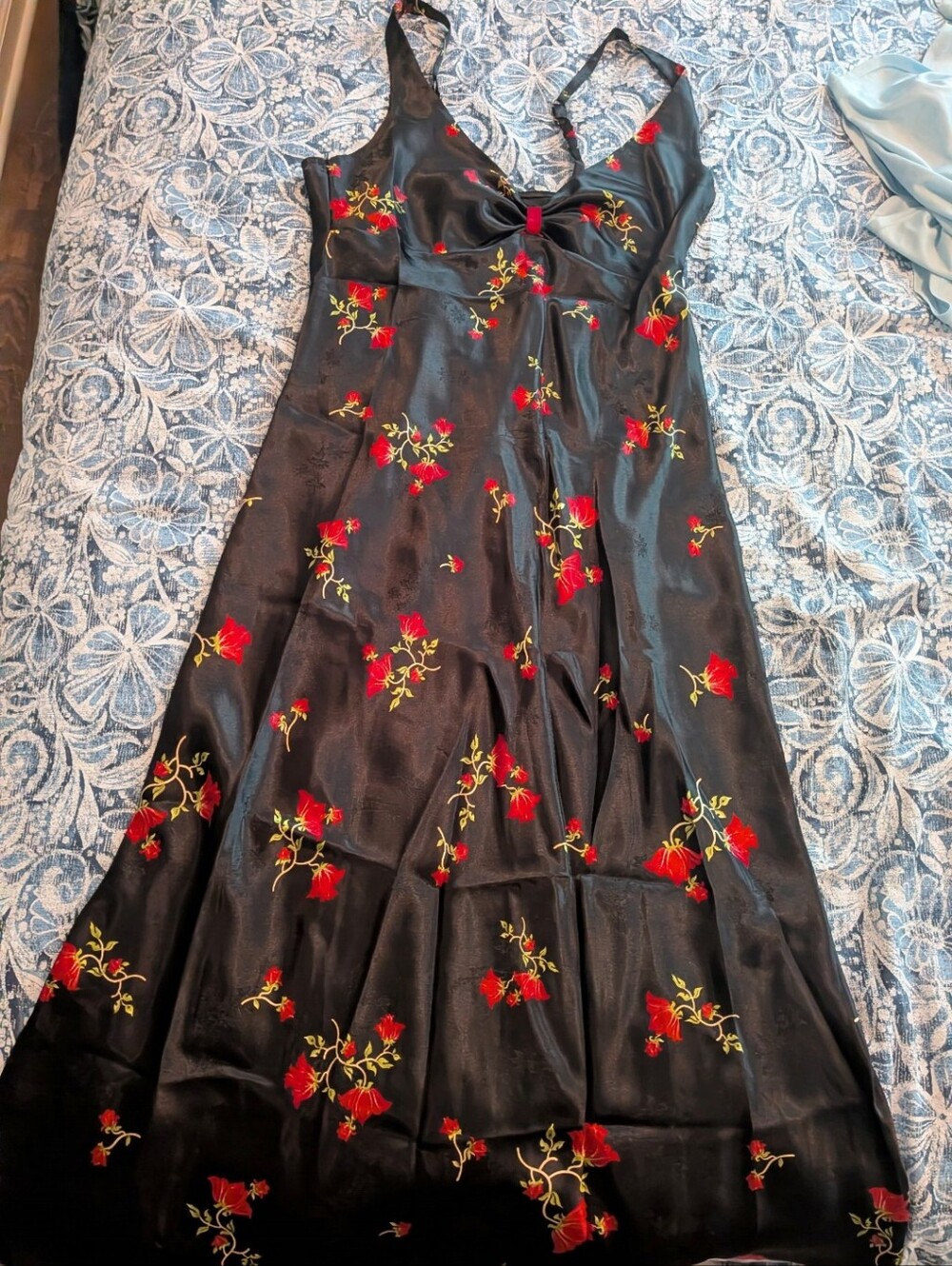 Jones NY Vintage Rose Slip Dress